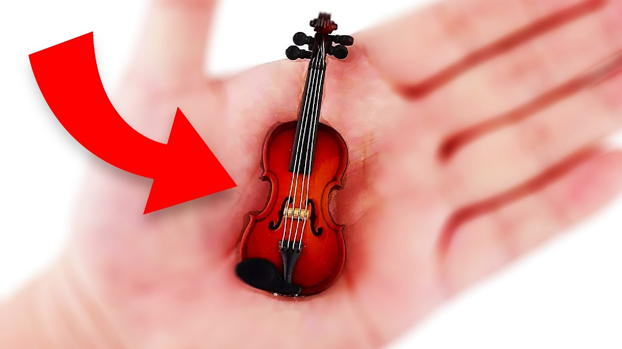 ⁣World's Smallest Violin - Piano Tutorial