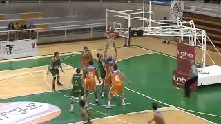Jorge Romero - Penas Huesca vs Leyma Natura Coruna 76-74 (LEB Gold G1, 04.10.2013)