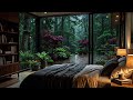 Best Rain in the Forest Cabin 🌲 | Peaceful Sleep with Rain Sounds