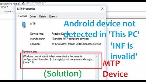 How to fix Windows cannot start this hardware device 