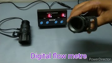 Digital flow meter ( Totalizer ) - ORG