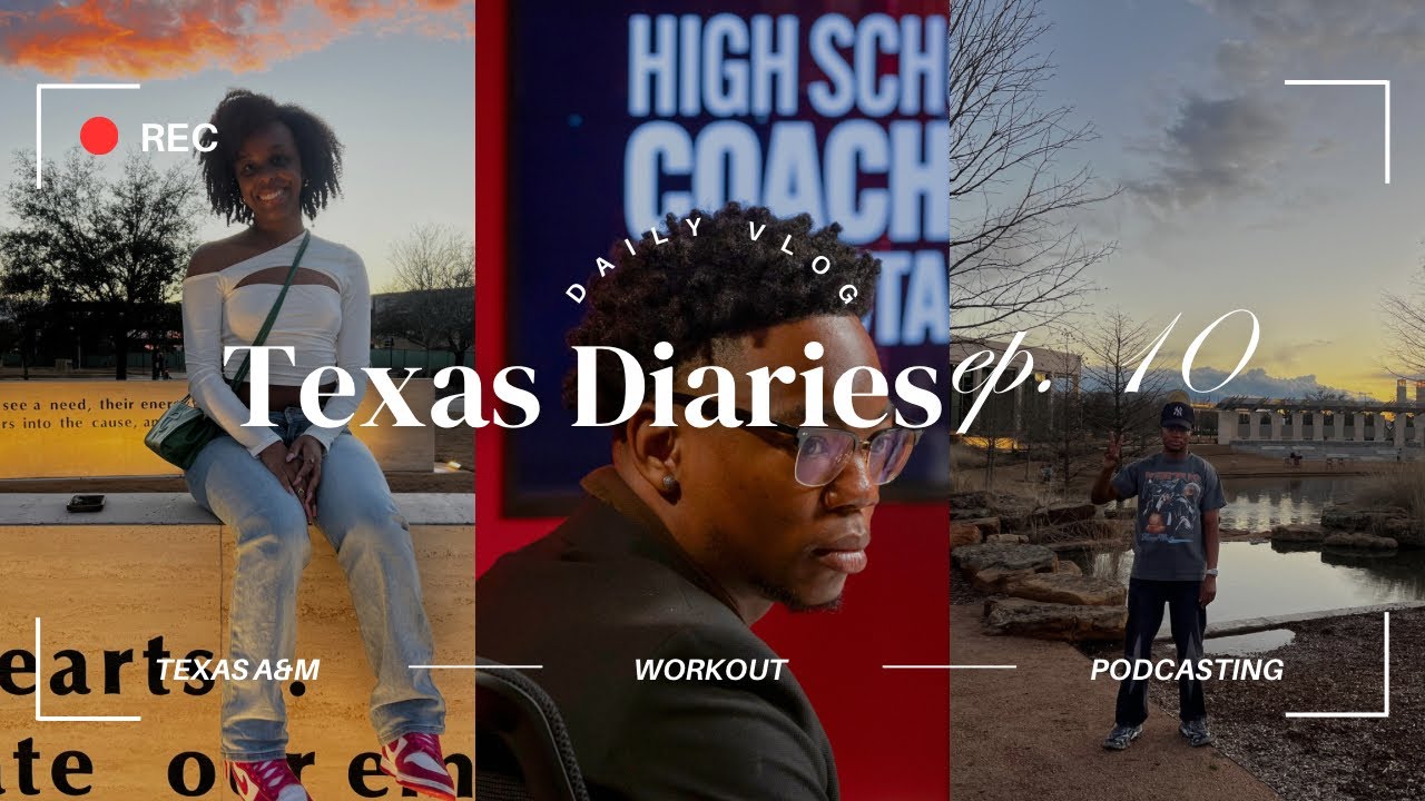 Hosting a BHM podcast, Texas A&M basketball game & Traveling