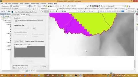 3. Complete Arc SWAT model setup and run simulation tutorial