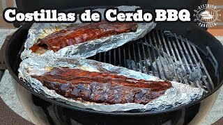 Costillas de cerdo clásicas a la Barbacoa | Distrito Parrilla