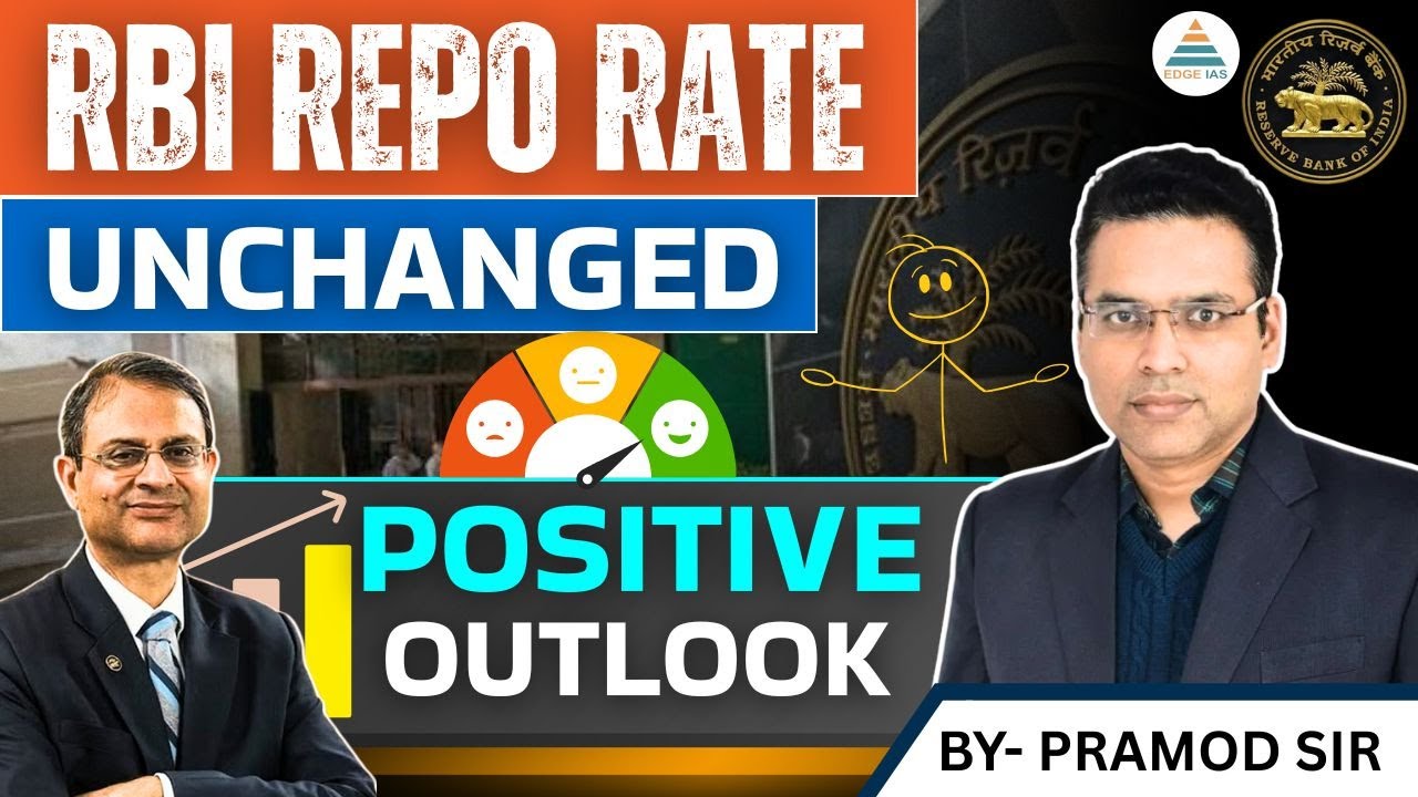 RBI Repo Rate unchanged - Positive Outlook by Pramod Sir