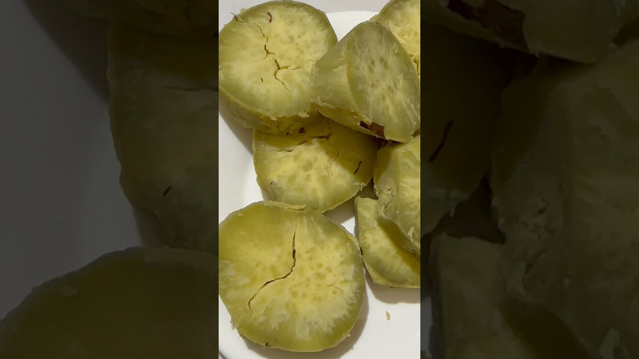 고구마 찔 때 절대 바로 찌지 마세요! 덜 달아요 레시피 숏폼 썸네일