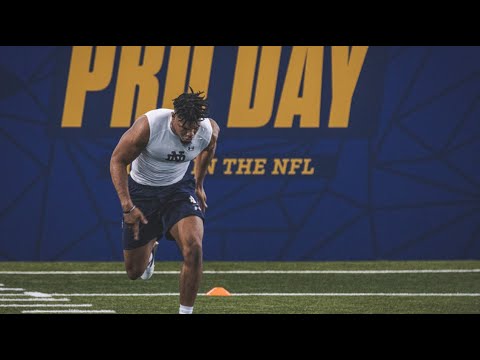 @NDFootball | Isaiah Pryor Pro Day Compilation