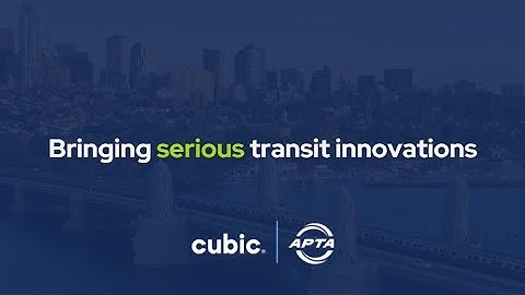 Next-generation Transit Solutions at APTA TRANSform 2025