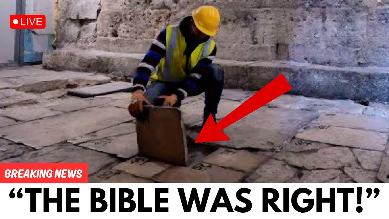 What They FOUND Under the Church of the Holy Sepulchre CONFIRMS the Bible!