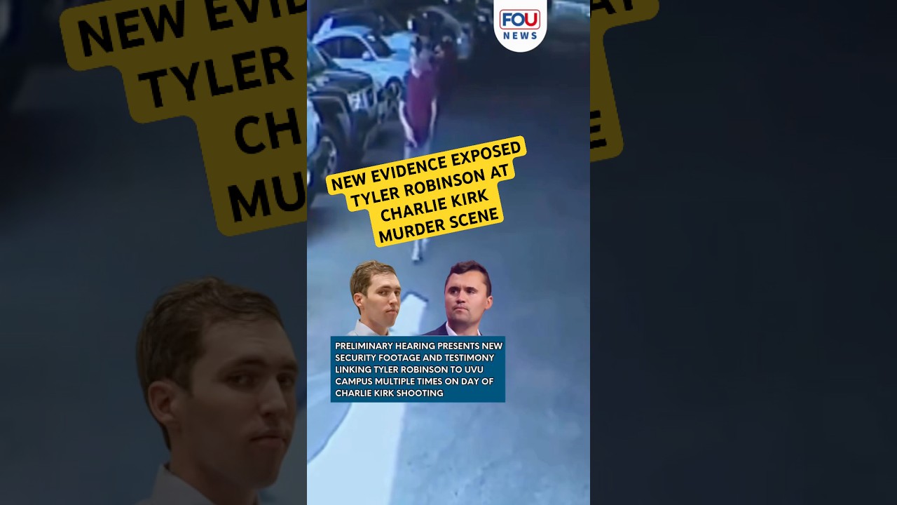 New Evidence Shows Tyler Robinson on Campus During Charlie Kirk Murder at Utah Valley University thumbnail