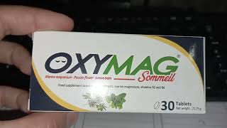 كتعاني من القلق و التوتر و قلت النوم .جبت ليك المكمل الغدائي (OXYMAG)👌👌👌