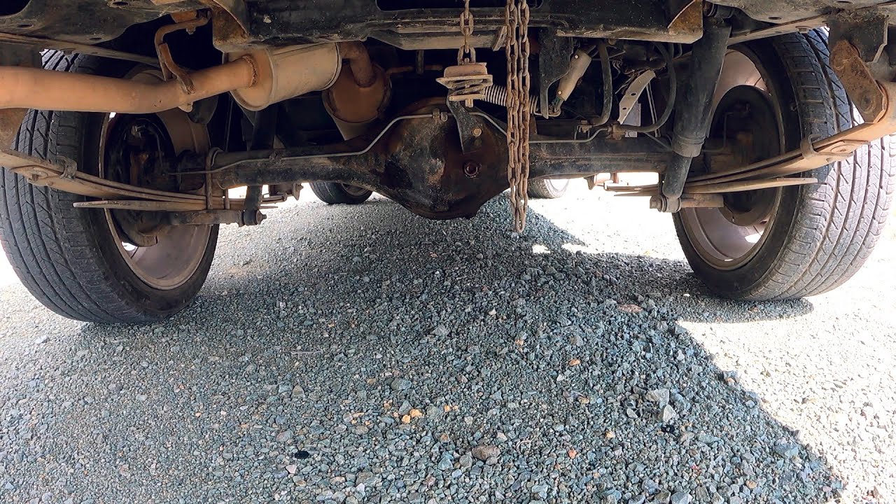 Cómo hacer bien cómoda la suspensión en la camioneta nissan pickup D21