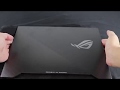 ROG Strix SCAR II GL504GS unboxing