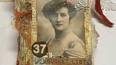 Scrap FX DT Project-vintage mixed media tags using Bohemian Beauties