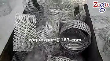full automatic high speed mesh filter core making machine