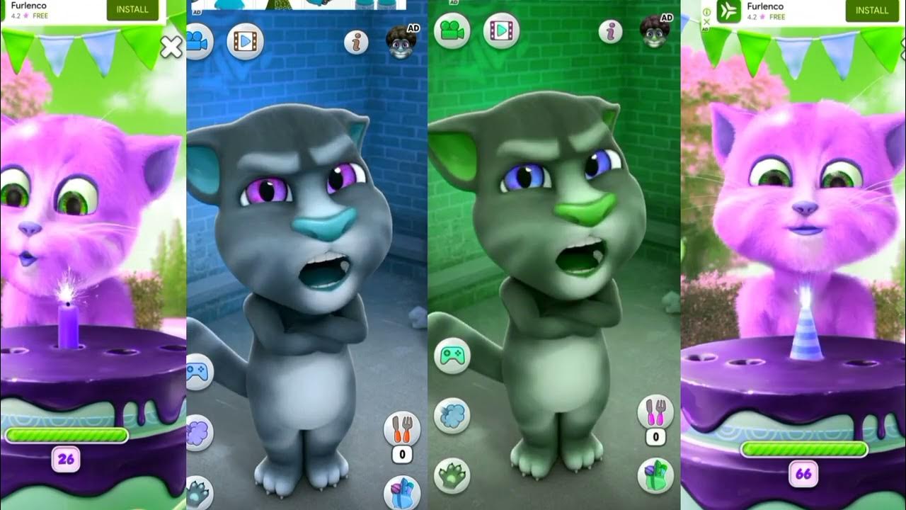 My talking tom hero funny video|Tom and Jerry cartoon|Colour wala video|Funny Gameplay Video