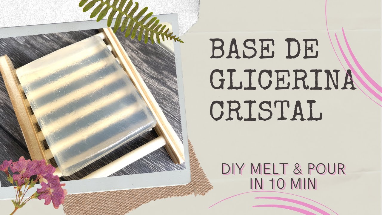 Как приготовить ГЛИЦЕРИНОВУЮ КРИСТАЛЛОВУЮ ОСНОВУ / Melt & Pour Base Soap CRYSTAL CLEAR Clear