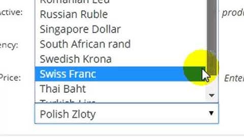 Woocommerce Product Default Currency