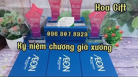 xưởng sản xuất kỷ niệm chương pha lê, mica theo yêu cầu