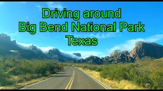 Driving around Big Bend National Park | Scenic Drive | Texas | Chisos Basin | Rio Grande River