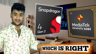 dimensity 6080 vs snapdragon 4 gen 2 | which is better for gaming || ??