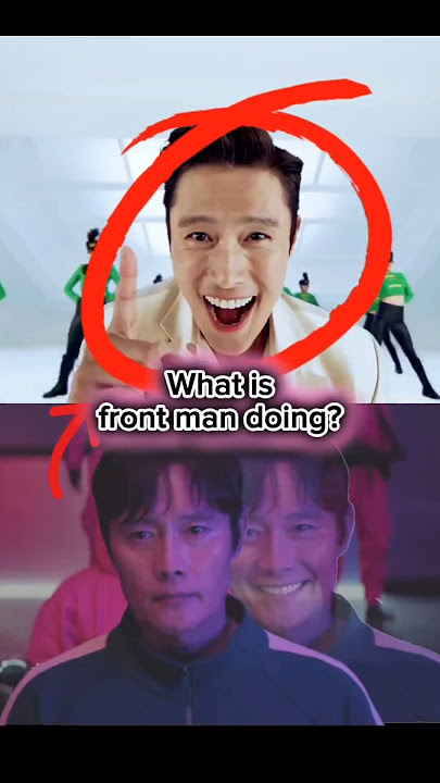What is Front Man doing? #squidgame #frontmanmeme Front Man i luv it