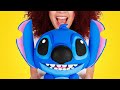 DIY Stitch Cake &amp; Fun Baking Ideas! 🎂💙 Creative Sweet Treats for Kids