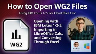 How to Open WG2 Files (Lotus 1-2-3 Japanese Worksheet)