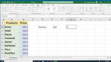 Excel VLookup, Data Validation & Dropdown List Af Somali