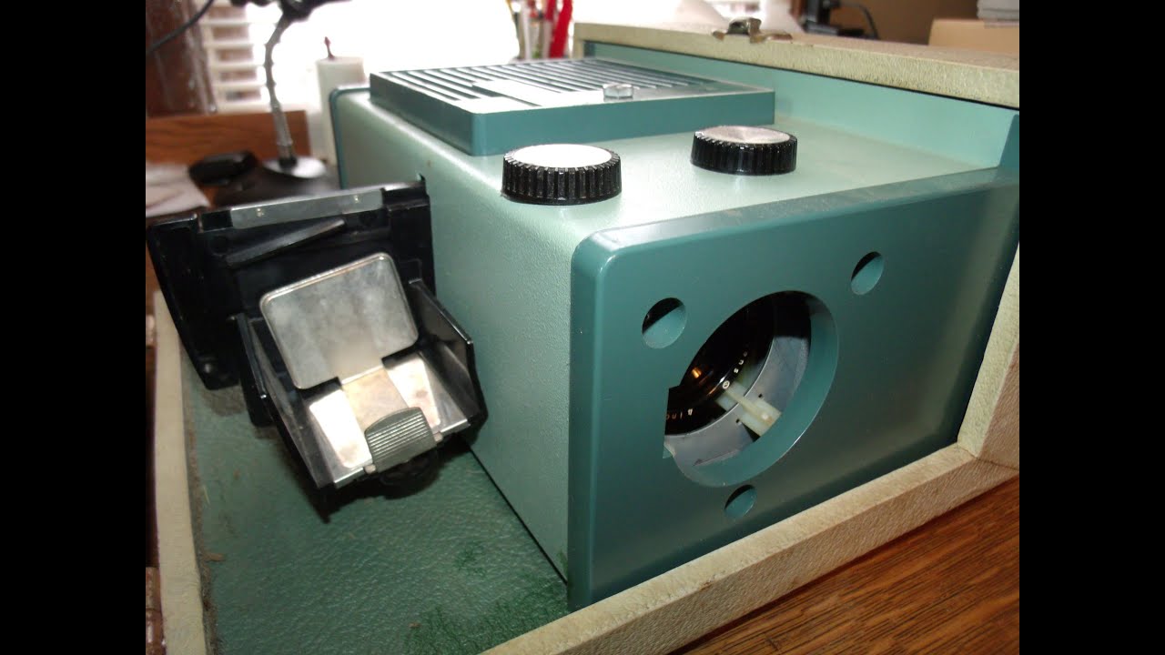 Kodak 500 35mm Slide Projector YouTube