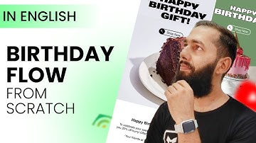Klaviyo Birthday Flow - Step By Step Complete Guide | Marketing Chamber | Klaviyo