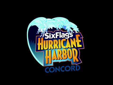 Video: Six Flags Hurricane Harbour Concord - Kalifornian vesipuisto