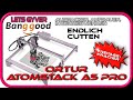 Endlich Holz mit dem Laser zerschneiden (cutten)  Ortur Atomstack A5 Pro, ein kleines review.