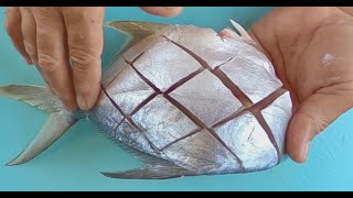 How To Clean Pompano 4 Ways (For Cooking On Grill Or Stovetop) Fillet, Whole, Skinless And Boneless