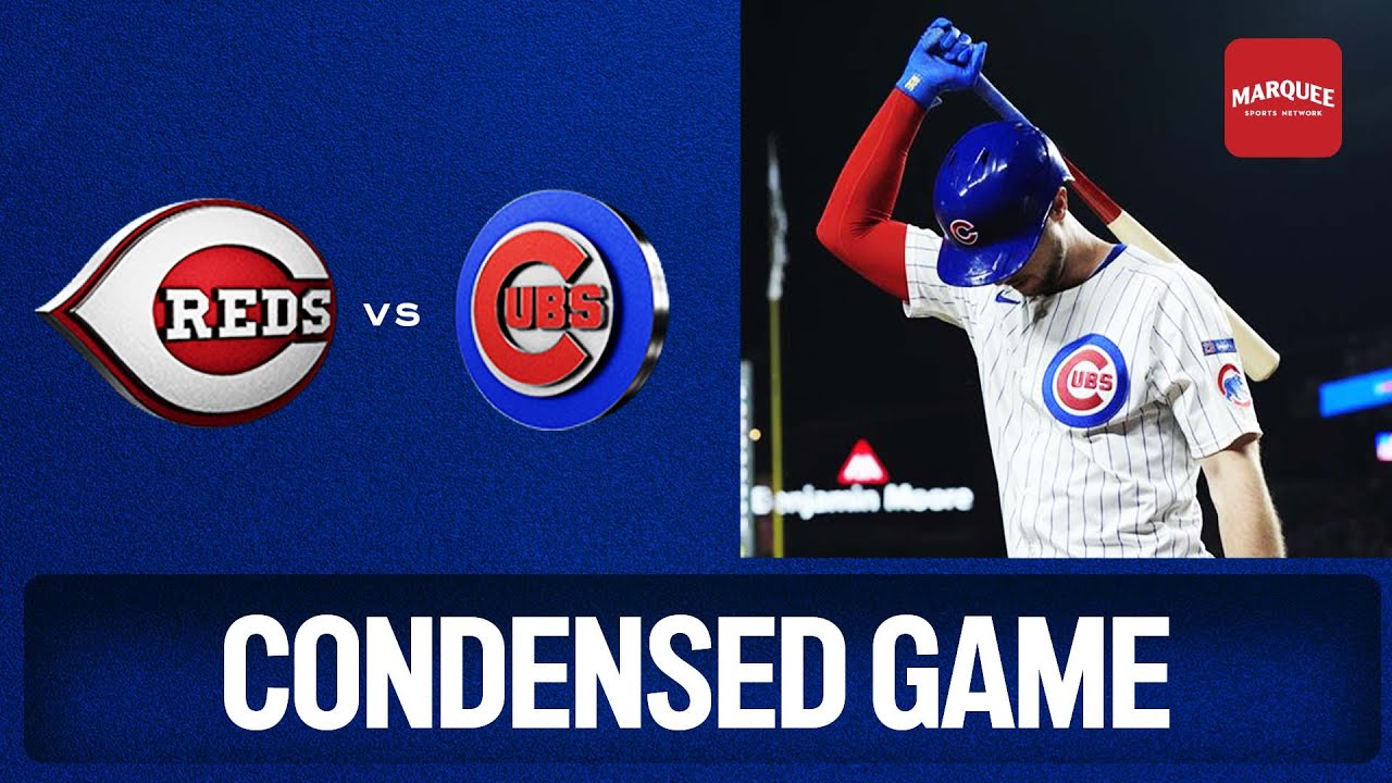 Chicago Cubs vs. Cincinnati Reds MLB game highlights (August 4, 2025) l Marquee Sports Network