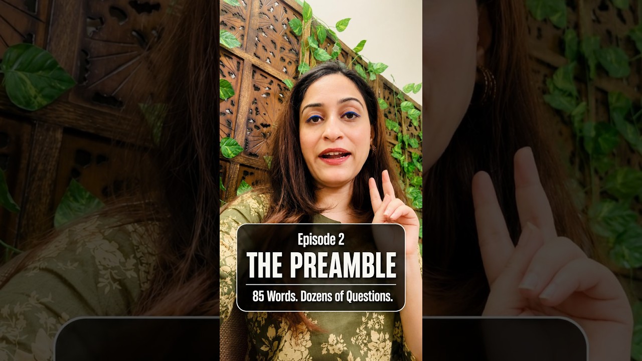 UPSC In 60 Seconds | Ep. 2 | Preamble | Indian Polity | Proxy Gyan #upsc #polity