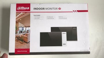 Mở hộp Màn hình chuôn cửa IP Dahua DHI-VTH2421FW-P