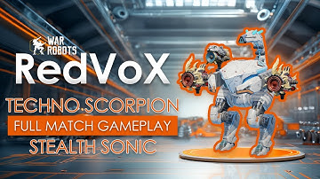 War Robots | Techno Scorpion MK2 Full Match Gameplay with Havoc & Scatter Weapons | RedVoX WR