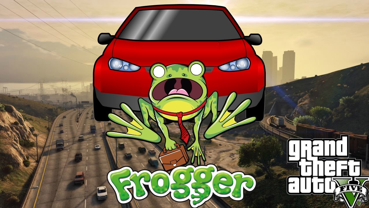 GTA 5 Online Frogger (Fun Minigame) YouTube