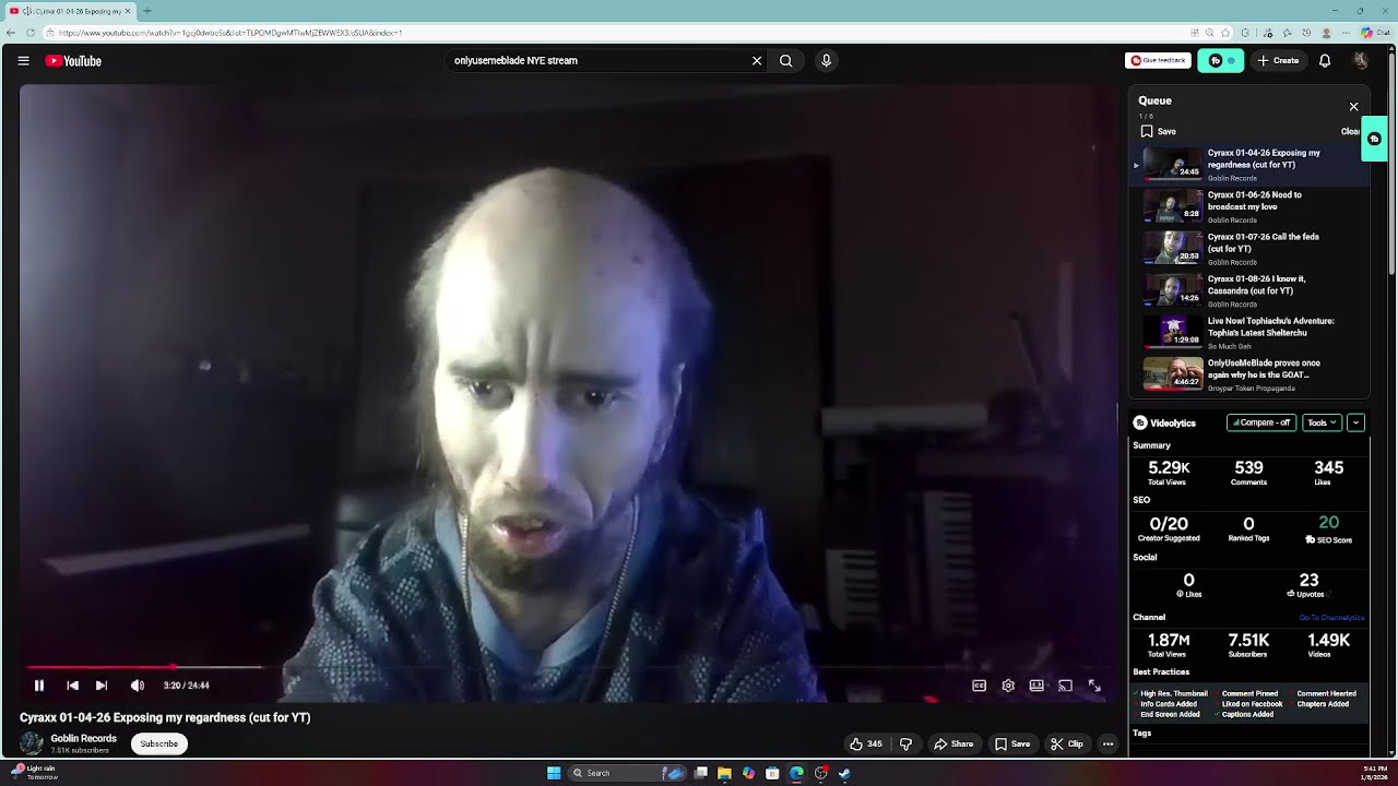 MajorChilla: Cyraxx The Truth Hurts - 35k Special