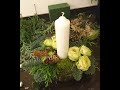 Lær at lave en juledekoration med friske blomster.  Tips og Tricks fra en blomsterdekoratør.