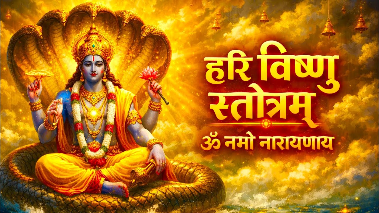Hari Vishnu Stotram Full | Powerful Vishnu Mantra Chanting | Om Namo Narayanaya | Bhakti Bhajan 2026