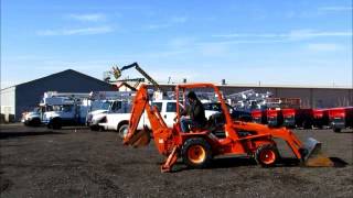 Sold! 2005 Allmand TLB-325 Backhoe Wheel Loader Kohler Gas 25HP bidadoo.com