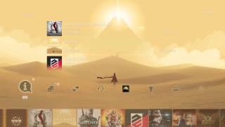 PS4 theme - Journey™ Dynamic Theme 저니 다이나믹 테마