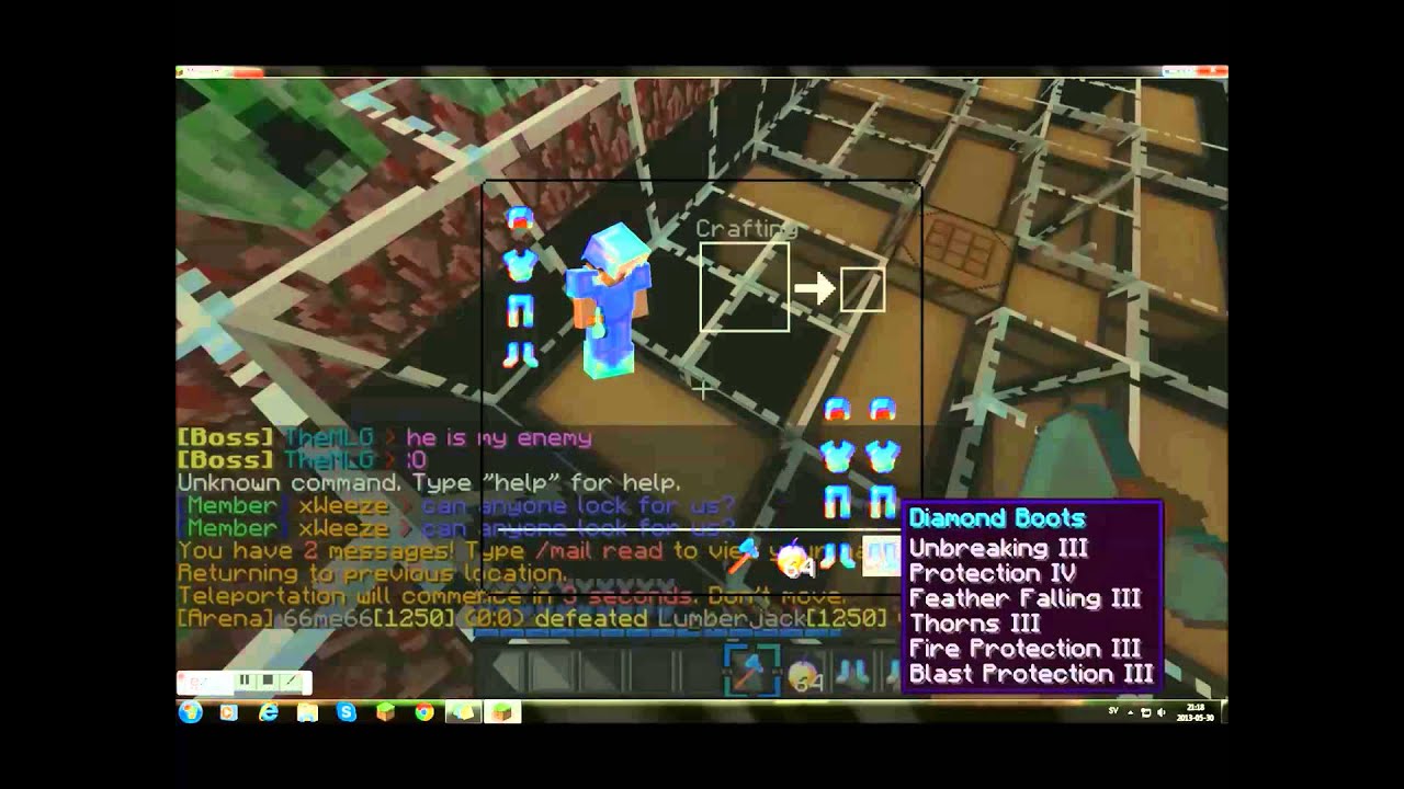 Reconcraft R ReconCraft: Raiding a kid that pissed me off - YouTube