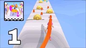 Hair Challenge Gameplay Walkthrough || Level 1- 10 || Part 1 || {Android} By Rollic Games