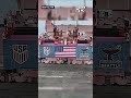 Seattle raises USA, Belgium flags before World Cup knockout match