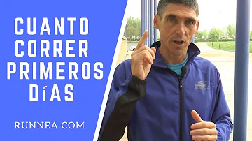 ¿Cuánto debe correr un hombre?