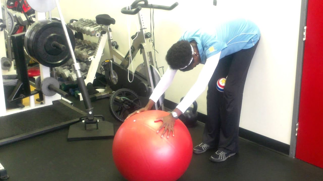 Standing Supported Wall Reach YouTube