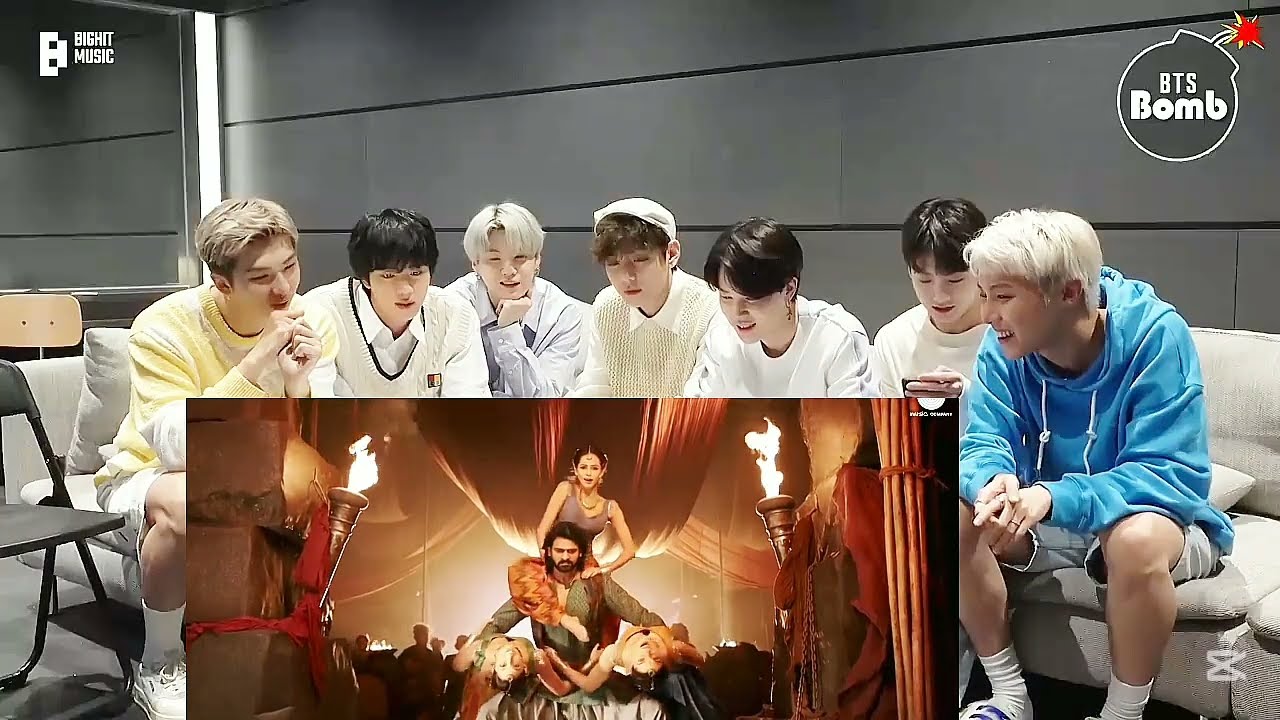 BTS react on Bollywood song|  Manoharu song| Kpop idol react on Hindi song|